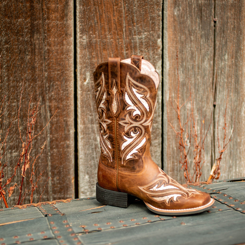 Round Up Bliss Western Boot Women - SASSY BROWN