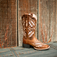 Round Up Bliss Western Boot Women - SASSY BROWN