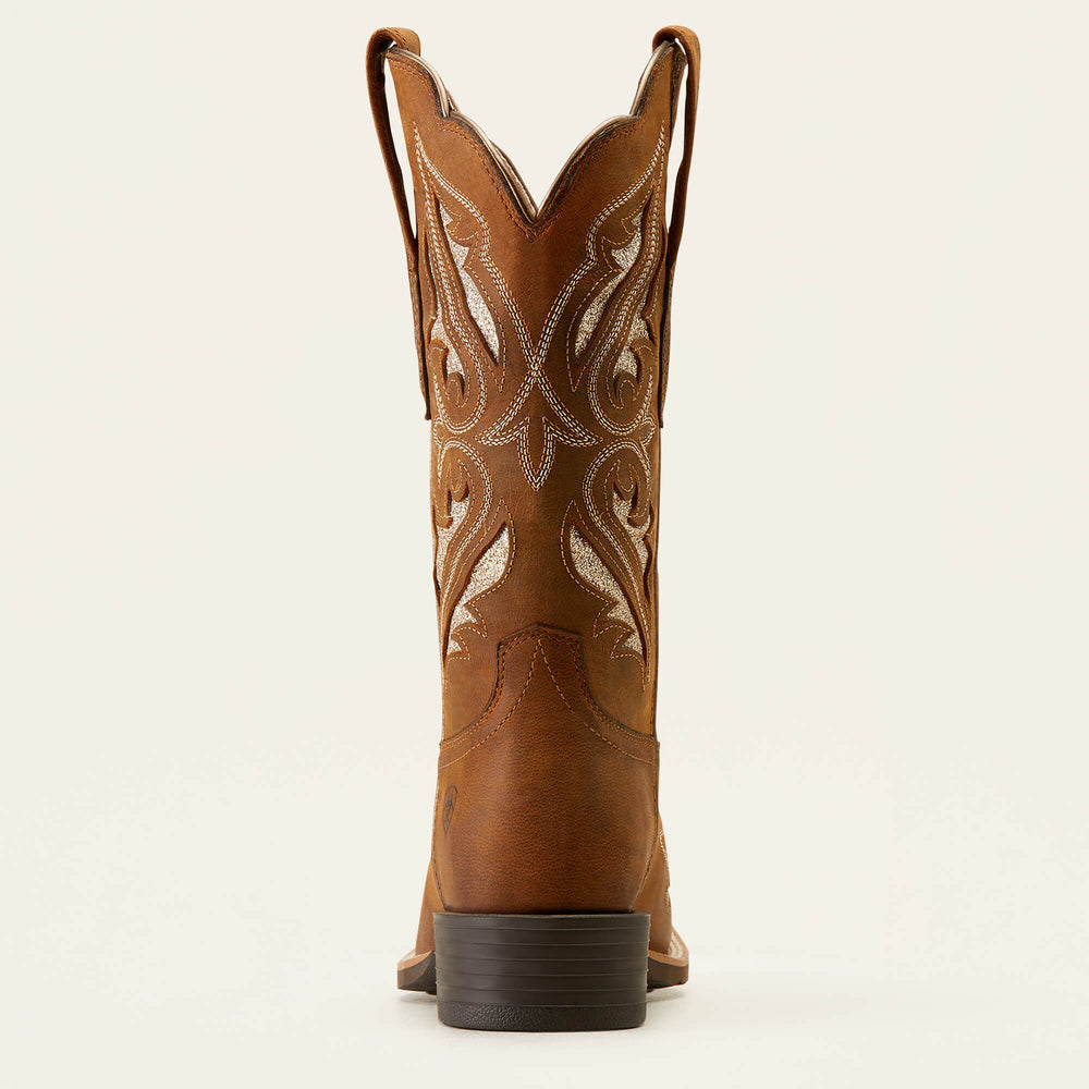 Round Up Bliss Western Boot Women - SASSY BROWN