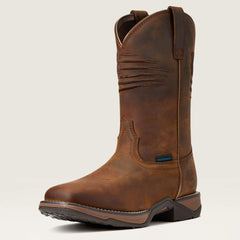 Anthem Patriot Waterproof Western Boot Women - DISTRESSED BROWN