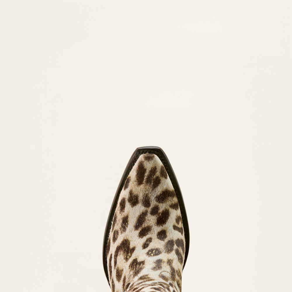 Casanova X Toe Western Boot Women - GILDED LEOPARD HAIR ON