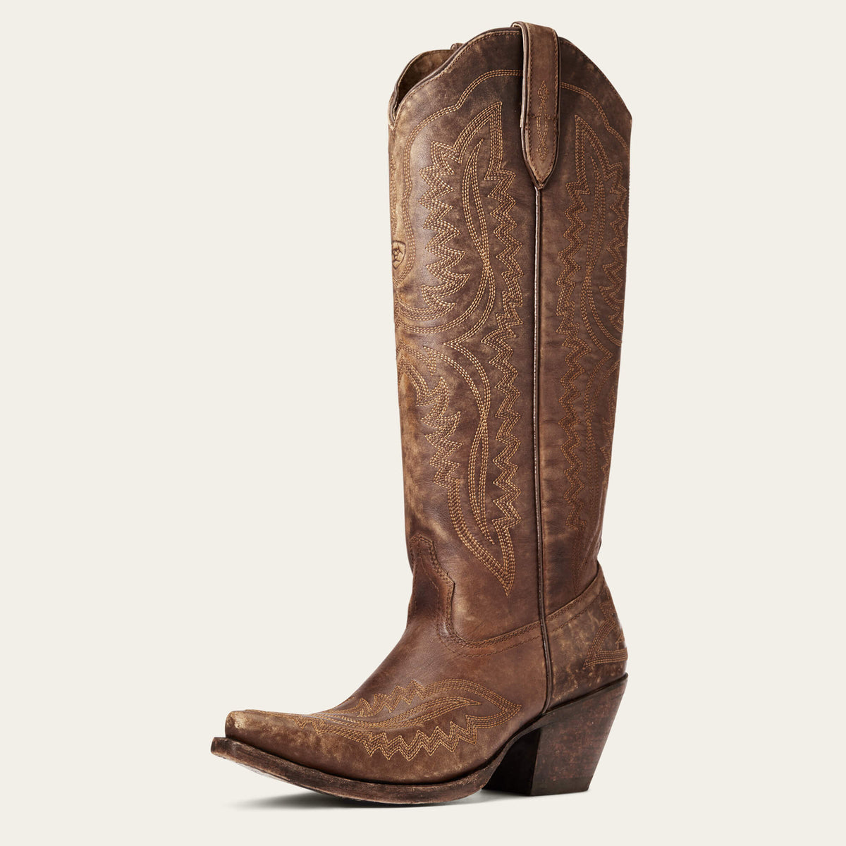 Casanova X Toe Western Boot Women - NATURALLY DISTRESSED BROWN