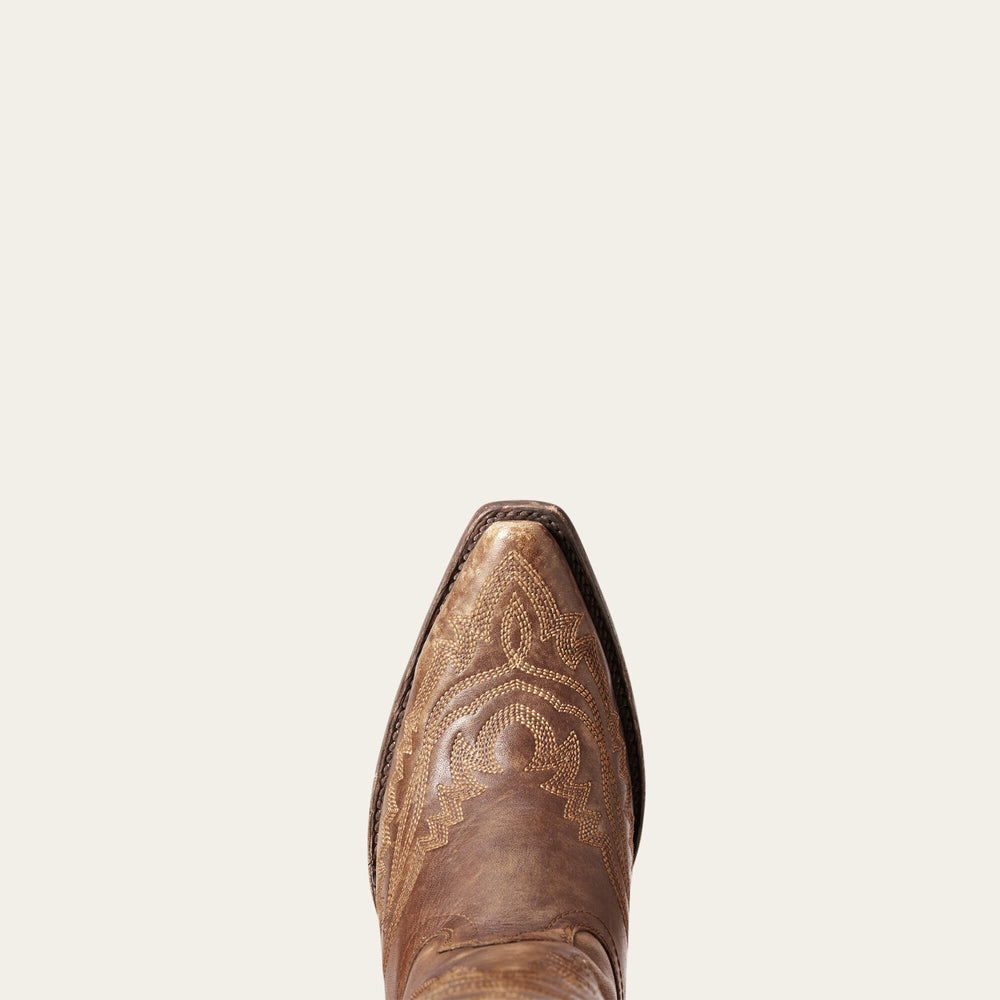 Casanova X Toe Western Boot Women - NATURALLY DISTRESSED BROWN