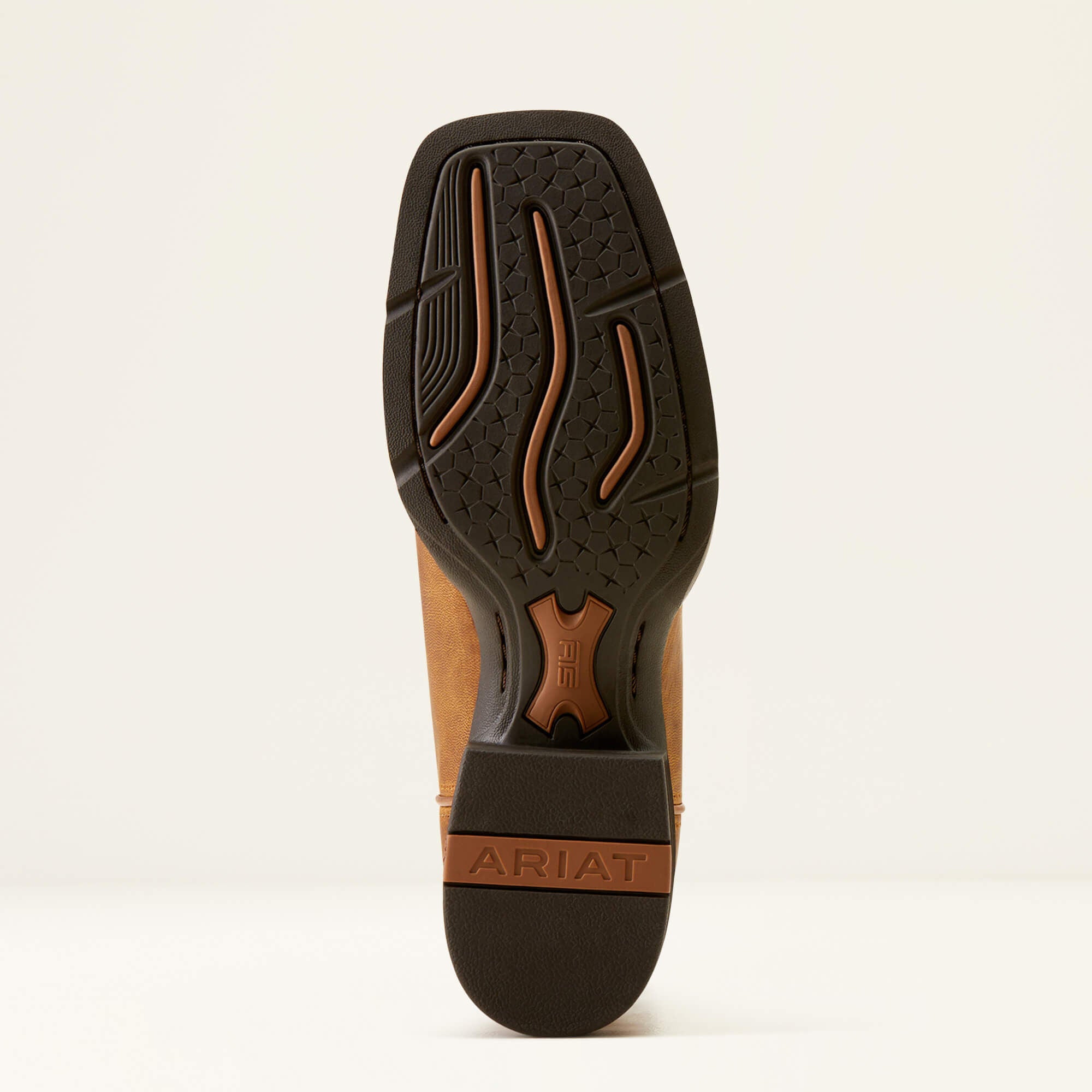Round Up Ruidoso Western Boot Women - PEARL/BURNISHED CHESTNUT