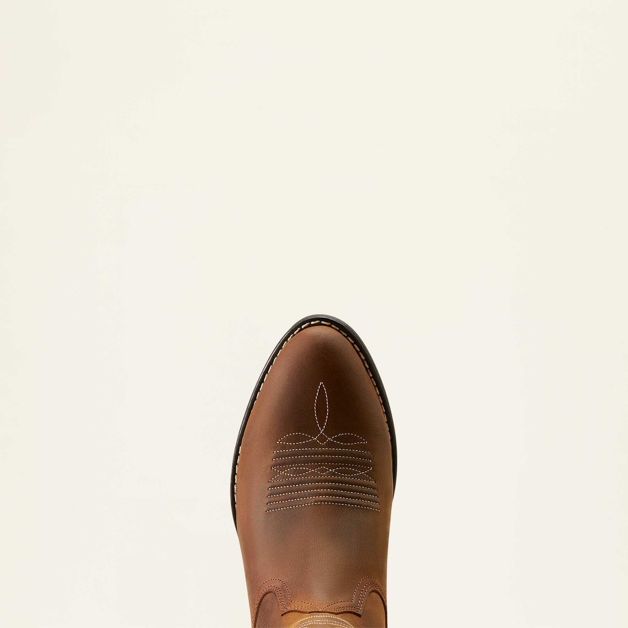 Heritage R Toe EZ Zip Western Boot Women - DISTRESSED BROWN