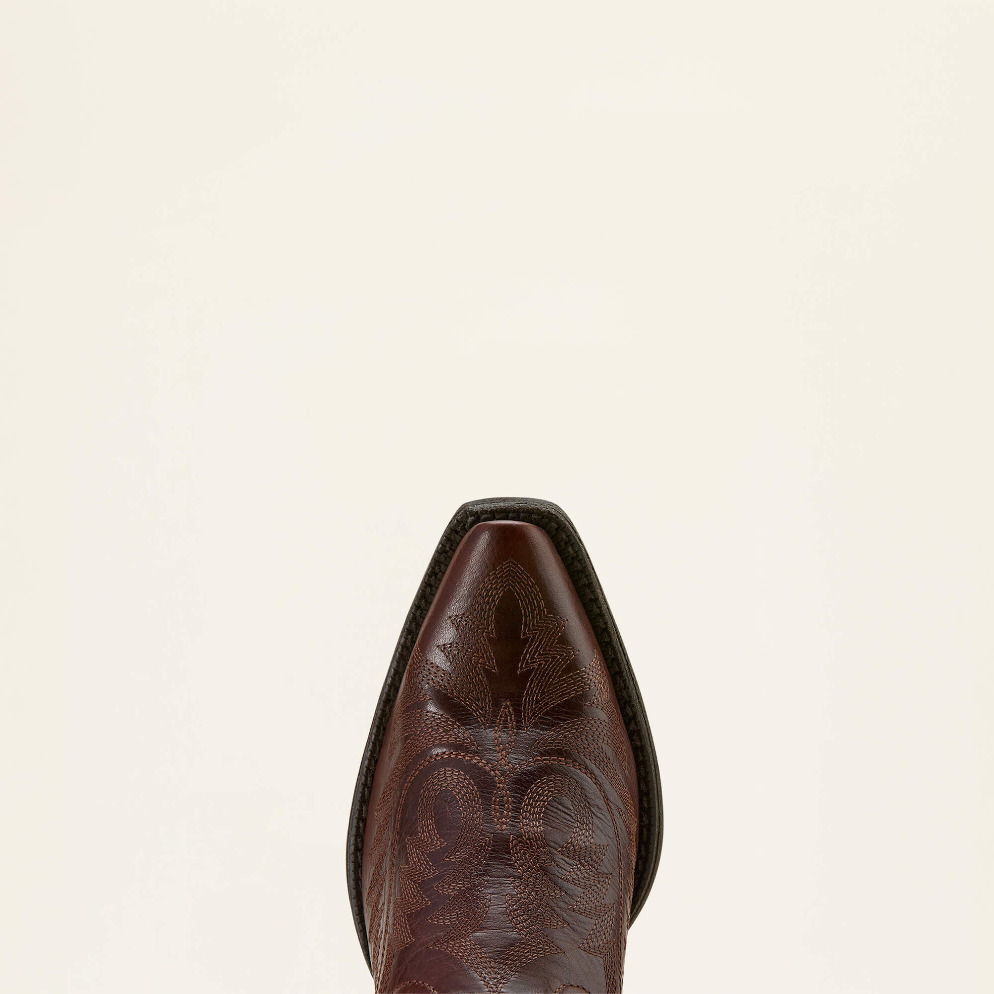 Round Up Collins D Toe Western Boot Women - MAHOGANY