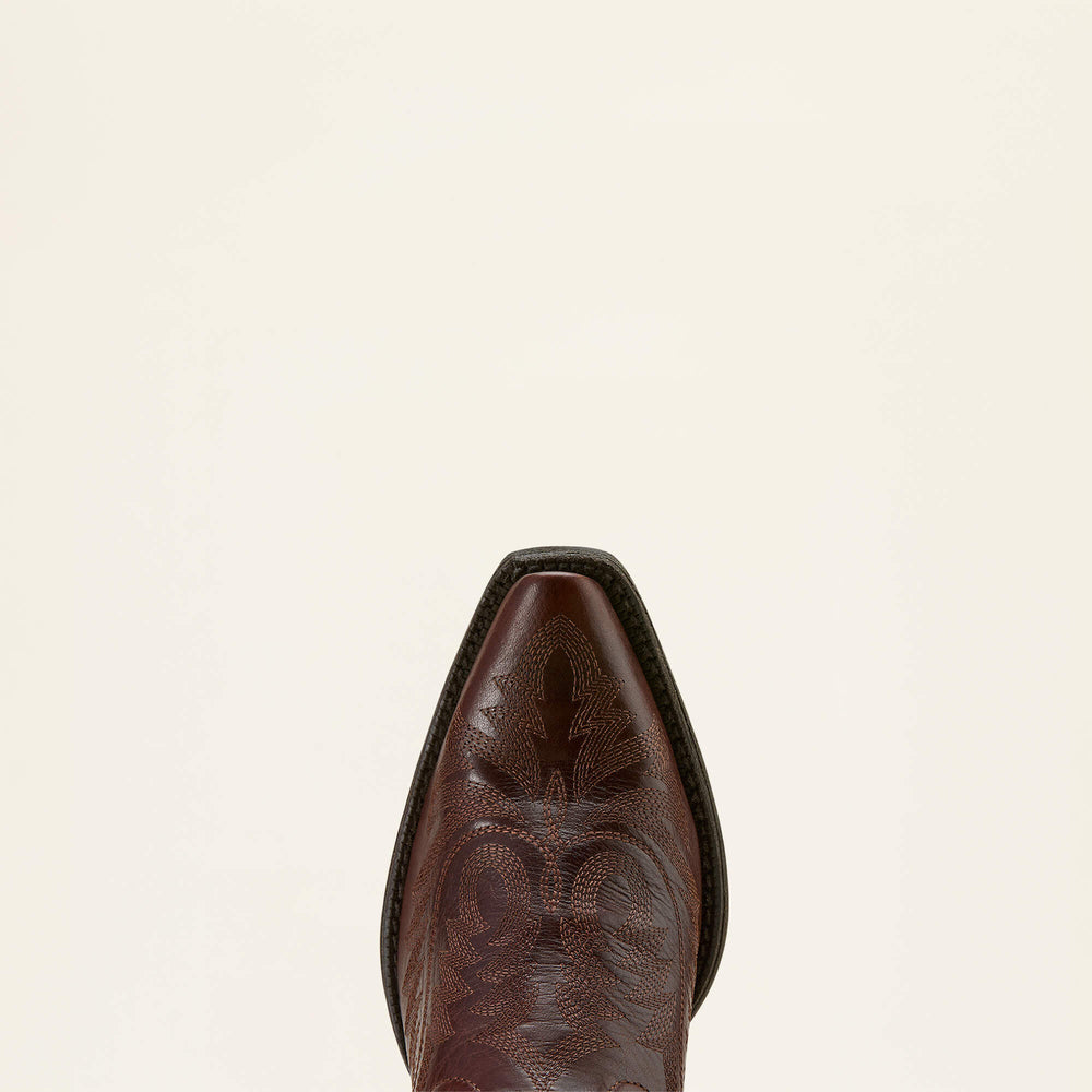 Round Up Collins D Toe Western Boot Women - MAHOGANY