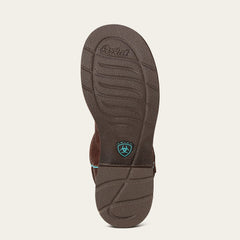 Fatbaby Heritage Dapper Western Boot Women - ROYAL CHOCOLATE