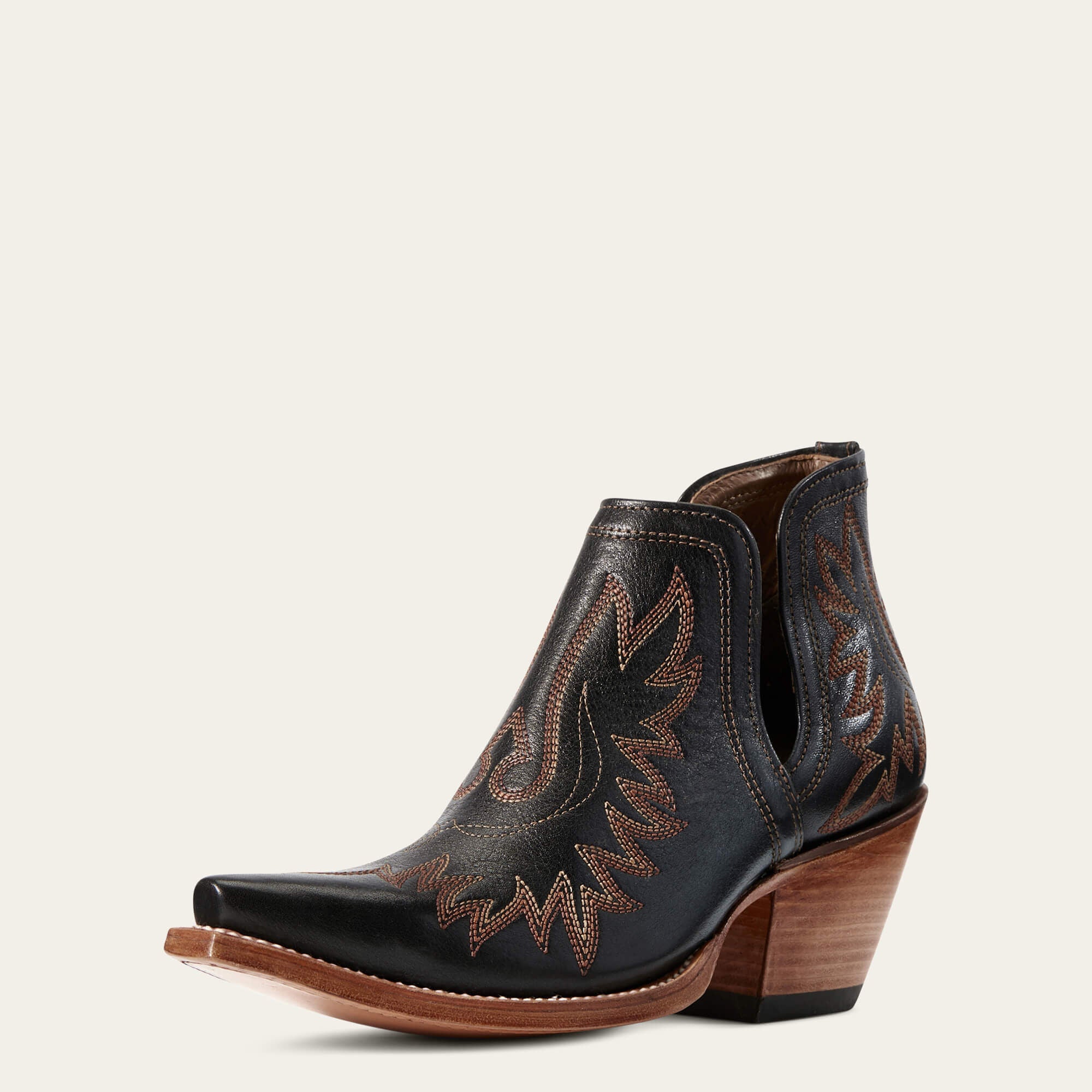 Dixon X Toe Western Boot Women - BROOKLYN BLACK