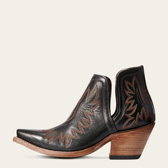 Dixon X Toe Western Boot Women - BROOKLYN BLACK