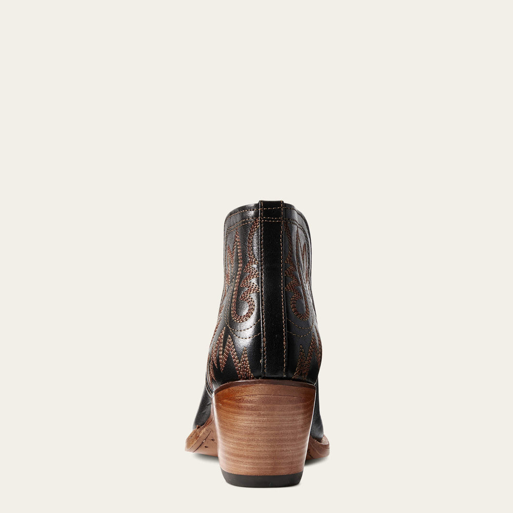 Dixon X Toe Western Boot Women - BROOKLYN BLACK