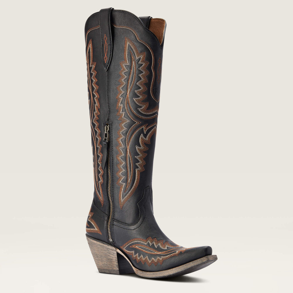 Casanova X Toe Western Boot Women - BROOKLYN BLACK