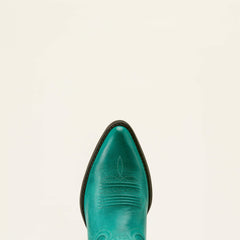 Maggie J Toe Western Boot Women - DEEP TURQUOISE