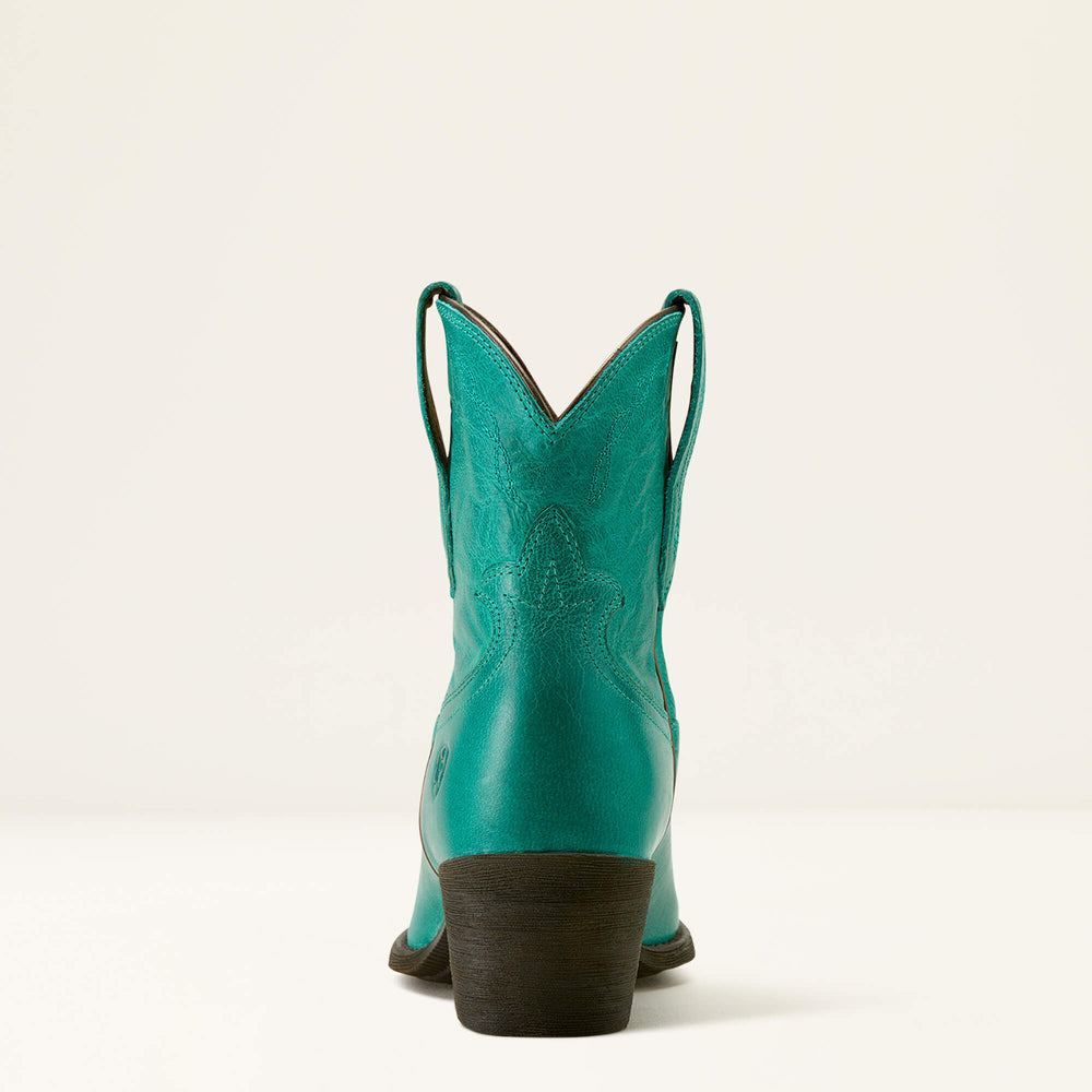 Maggie J Toe Western Boot Women - DEEP TURQUOISE