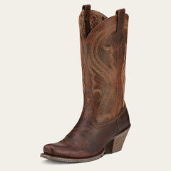 Lively Western Boot Women - SASSY BROWN