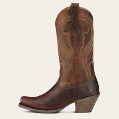 Lively Western Boot Women - SASSY BROWN