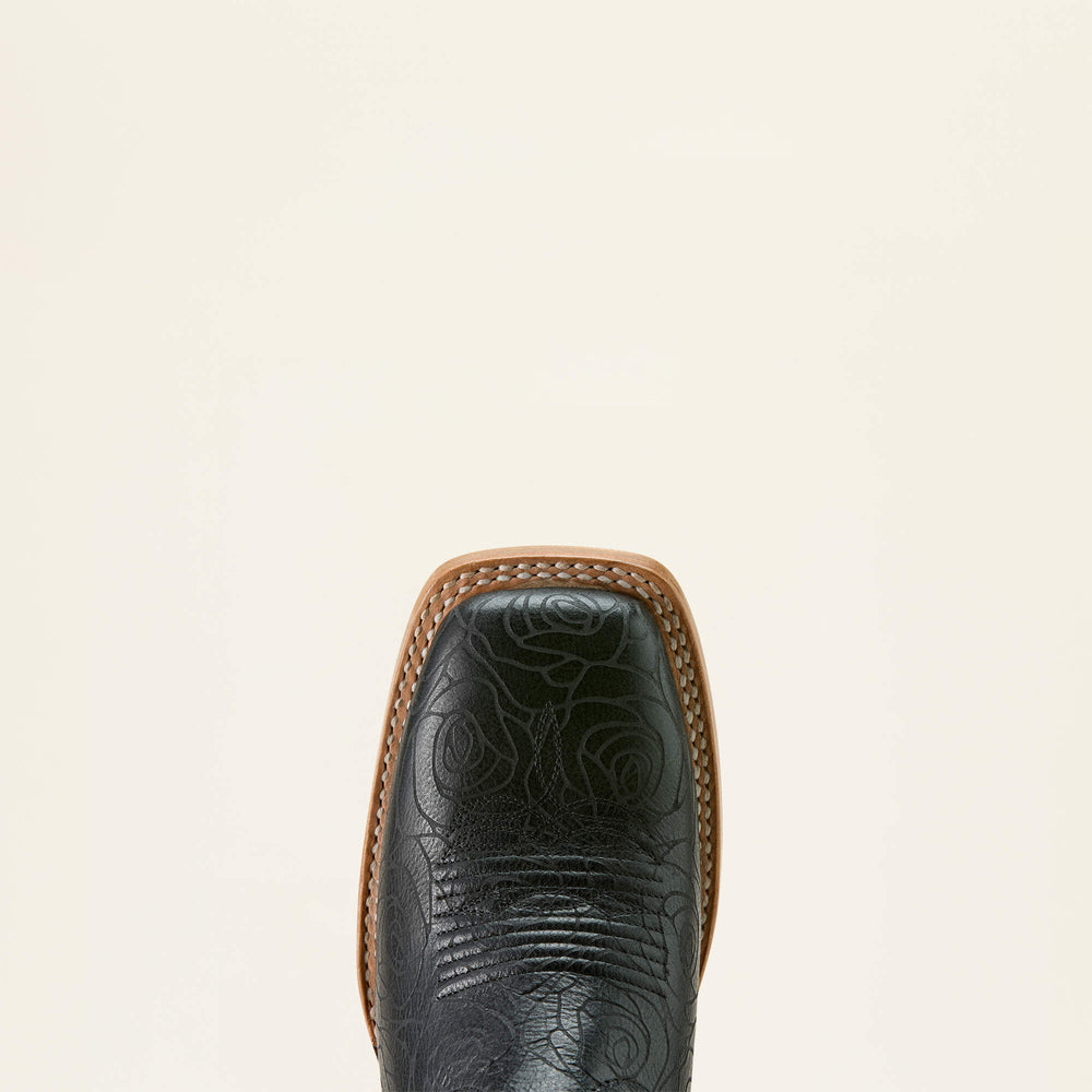 Frontier Wittman Wide Square Toe Western Boot Women - MIDNIGHT ROSE EMBOSS/INTERGALACTIC