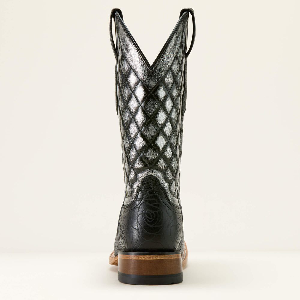 Frontier Wittman Wide Square Toe Western Boot Women - MIDNIGHT ROSE EMBOSS/INTERGALACTIC