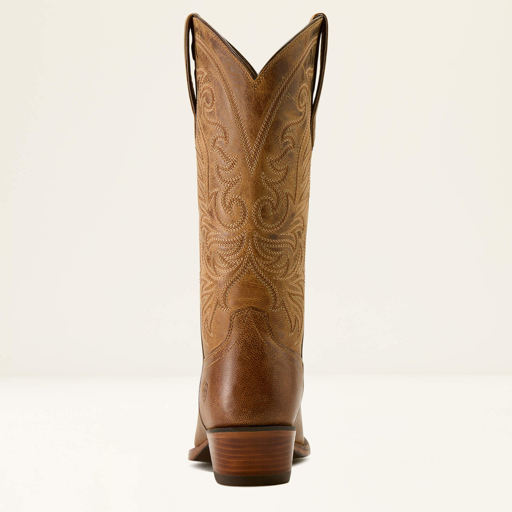 Louella R Toe Western Boot Women - PEARL BROWN