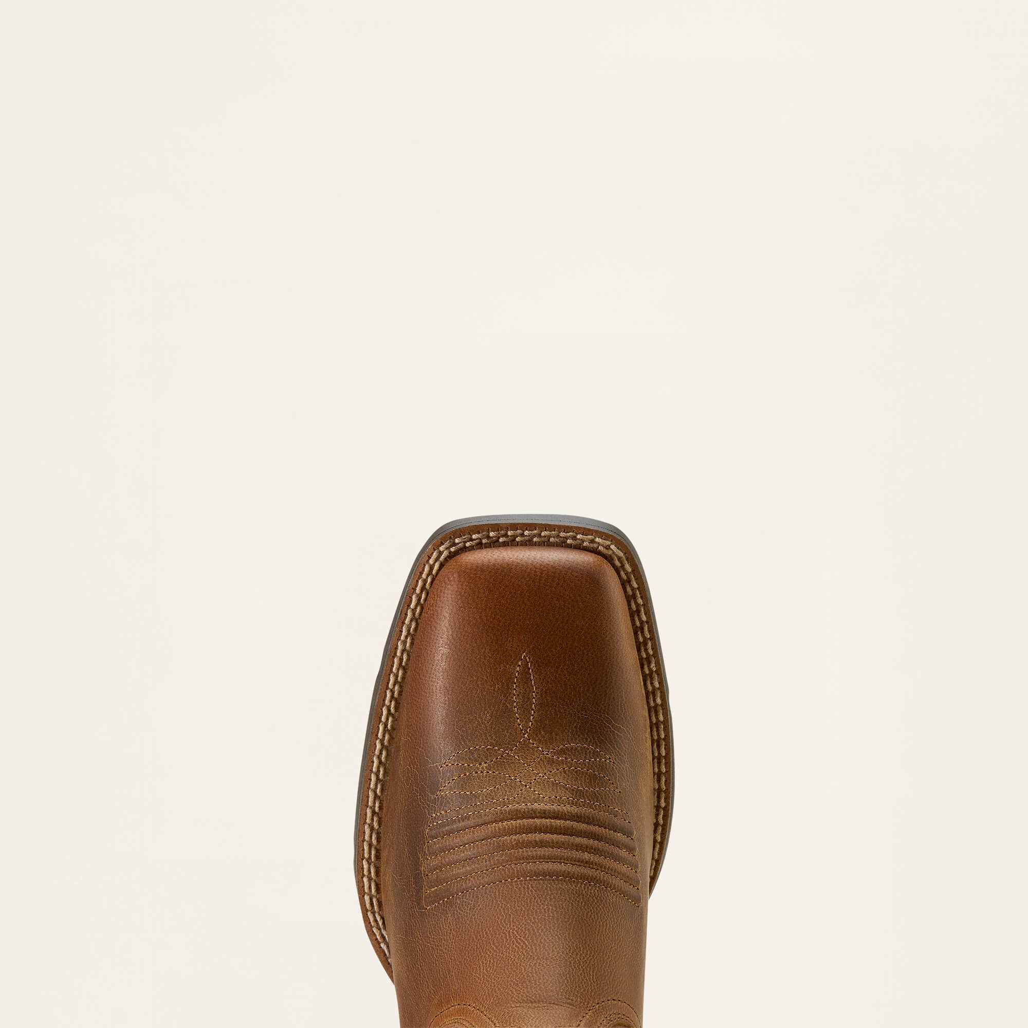 Round Up Holly Wide Square Toe Western Boot Women - PEARL