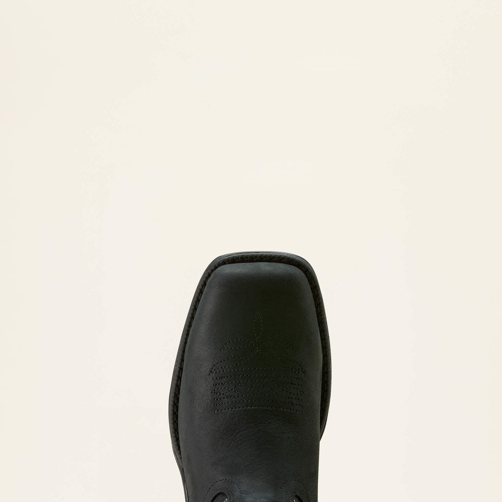 Anthem Shortie II Waterproof Square Toe Western Boot Women - BEAR BLACK