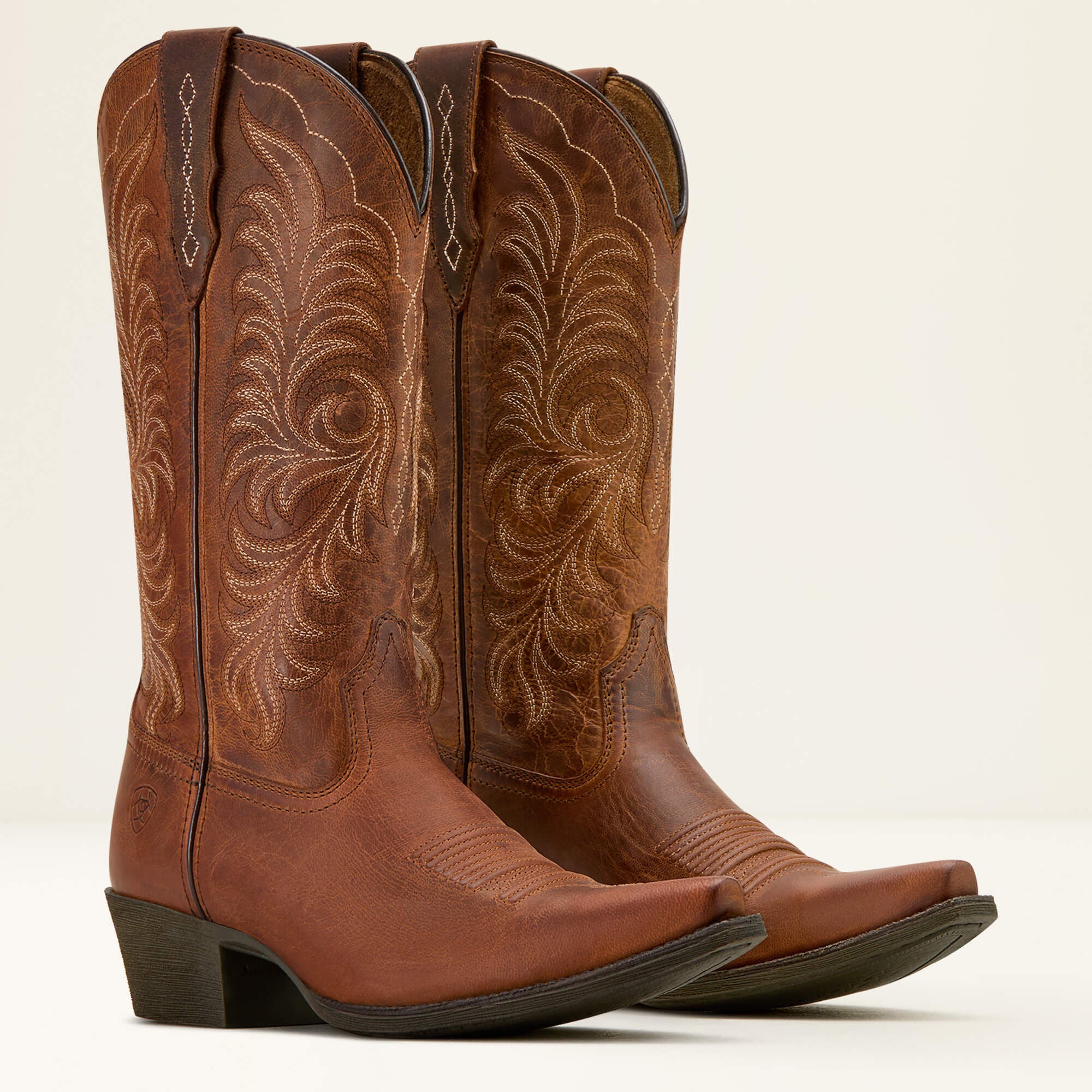 Heritage X Toe StretchFit Western Boot Women - RICH OAK