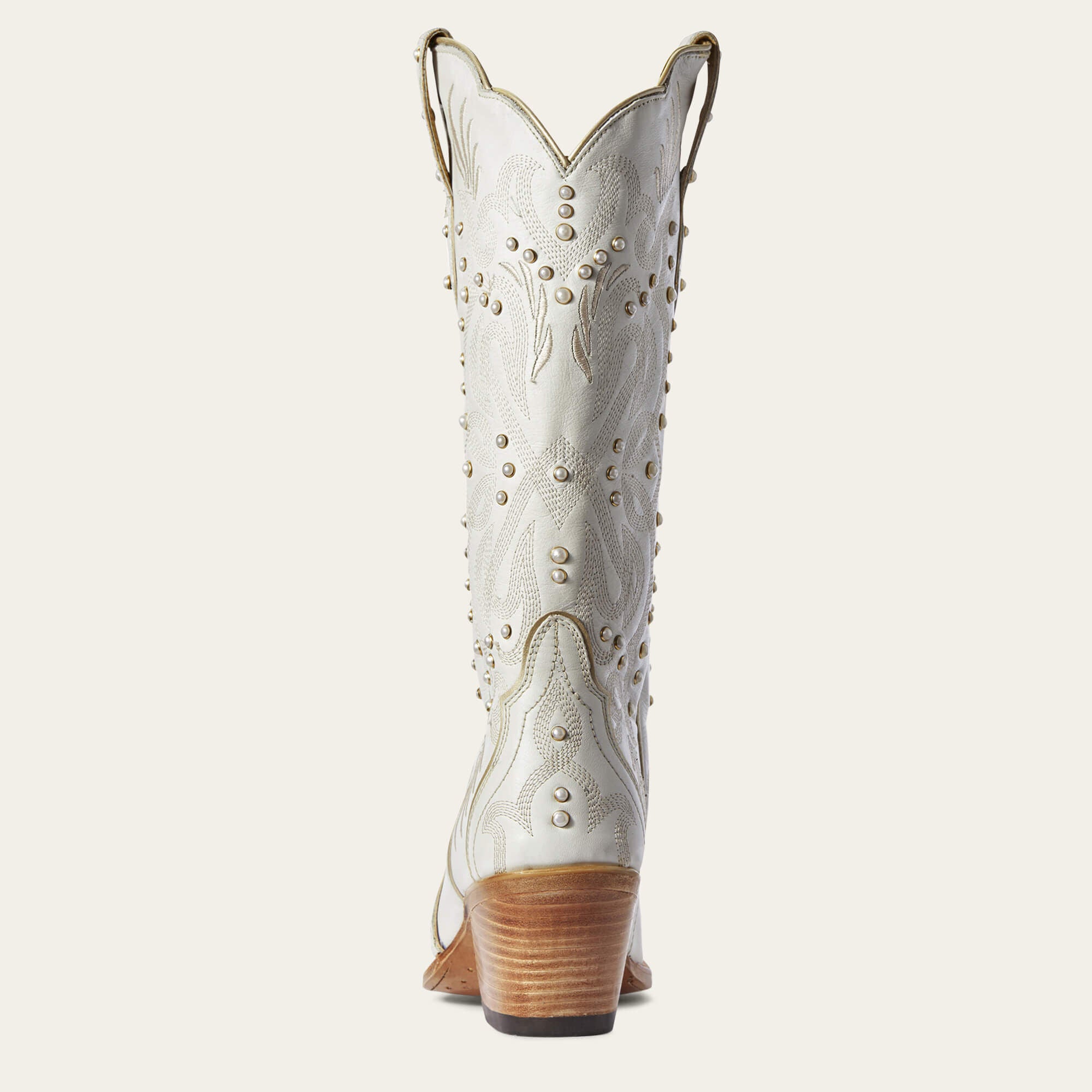 Pearl Western Boot Women - WHITE