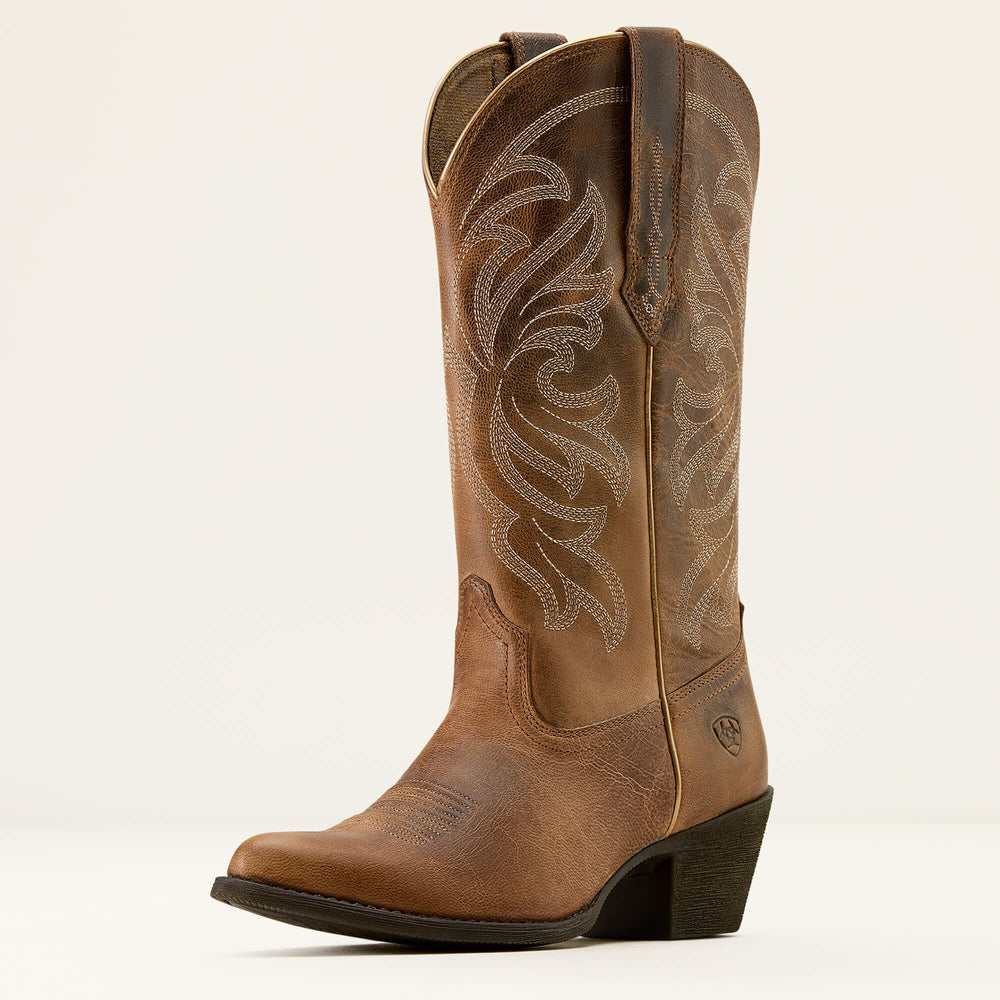 Heritage J Toe Western Boot Women - MESA TAN