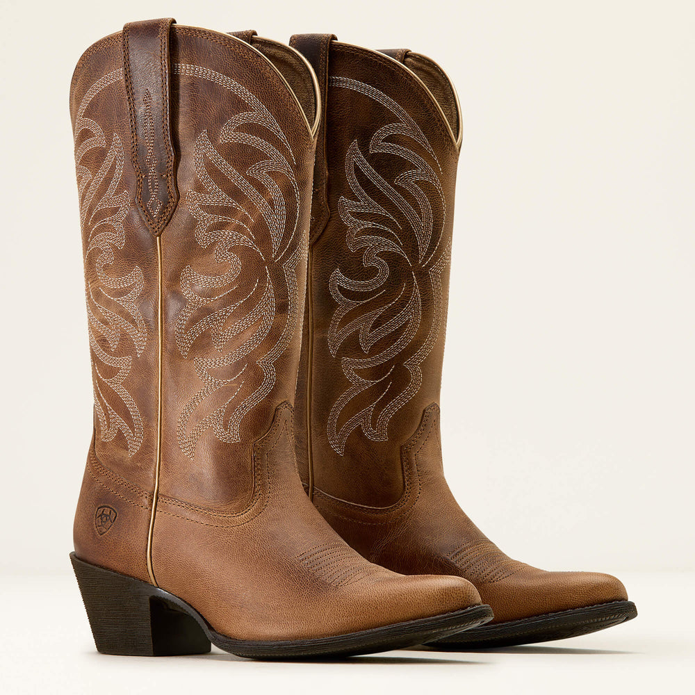 Heritage J Toe Western Boot Women - MESA TAN