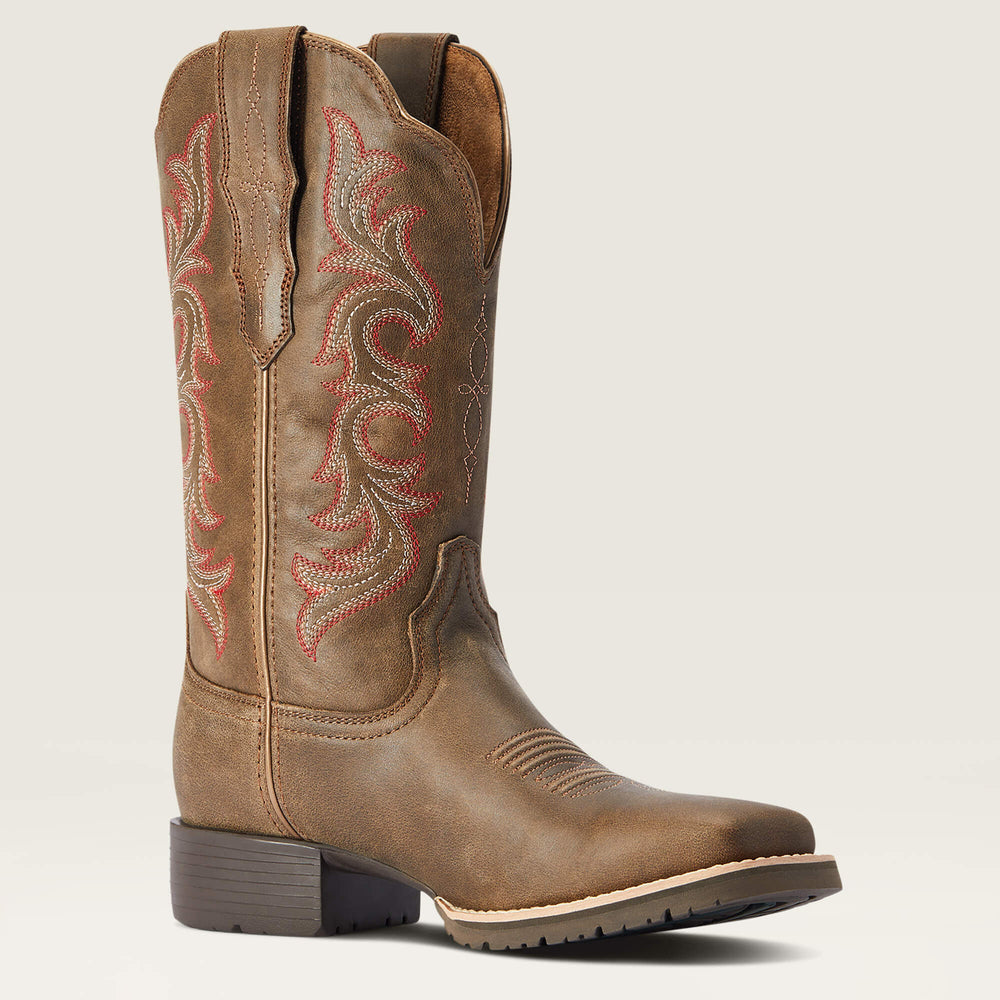 Hybrid Rancher StretchFit Western Boot Women - PEBBLE