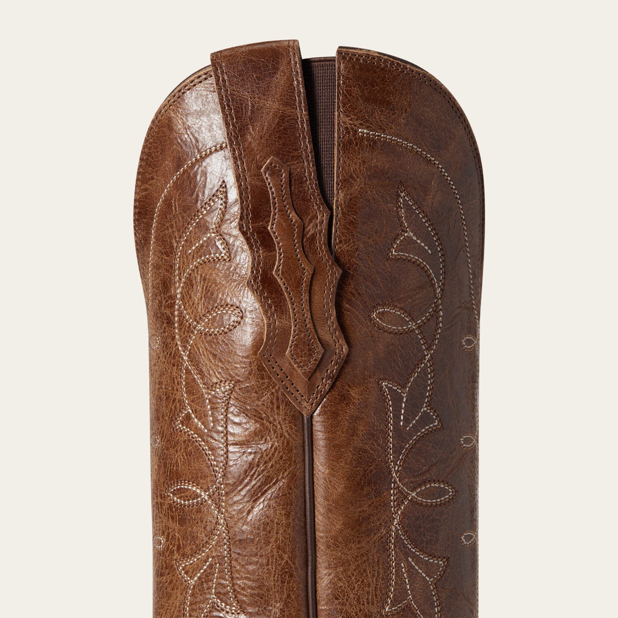 Heritage D Toe StretchFit Western Boot Women - DARK TAN