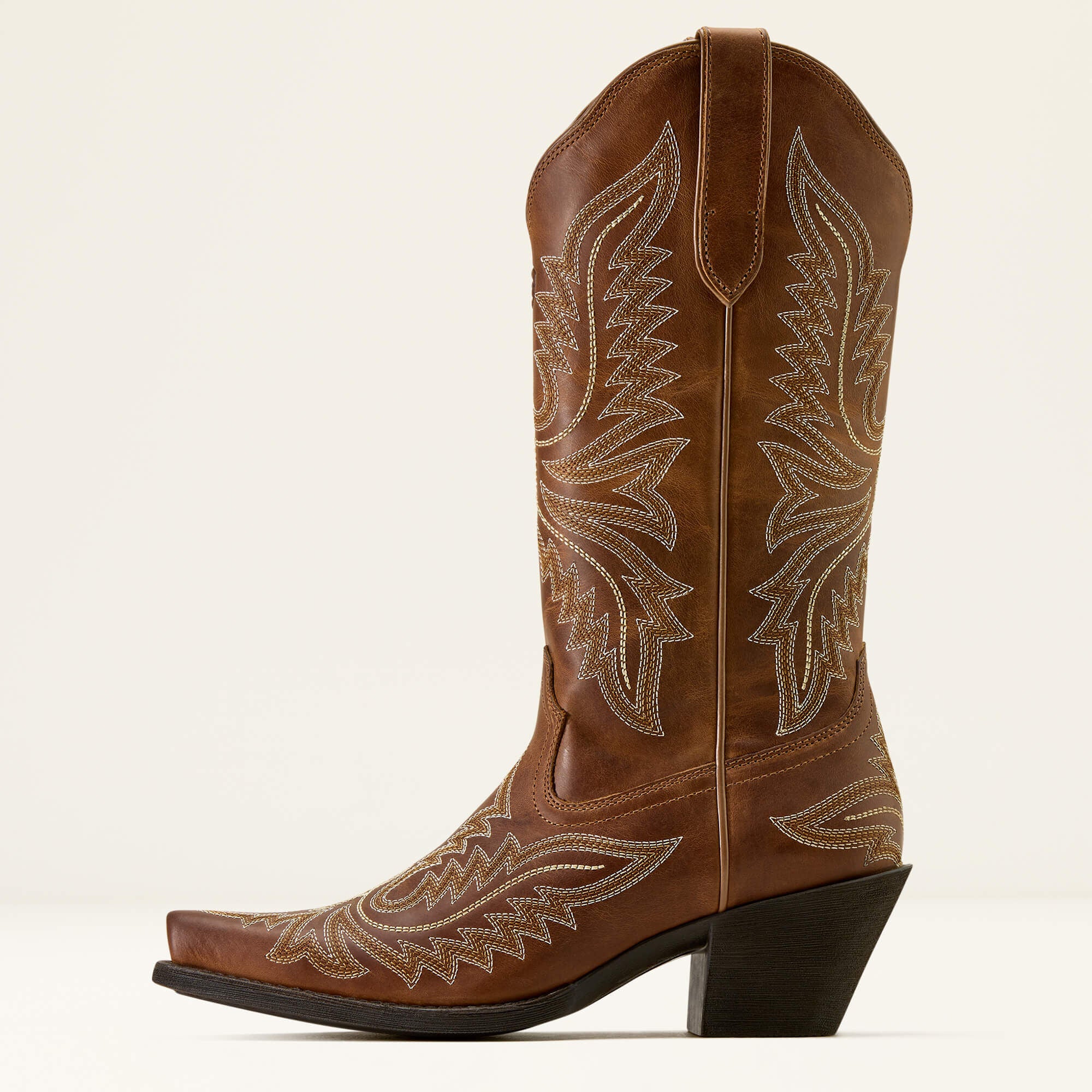 Round Up Collins D Toe Western Boot Women - SMOKED WHEAT