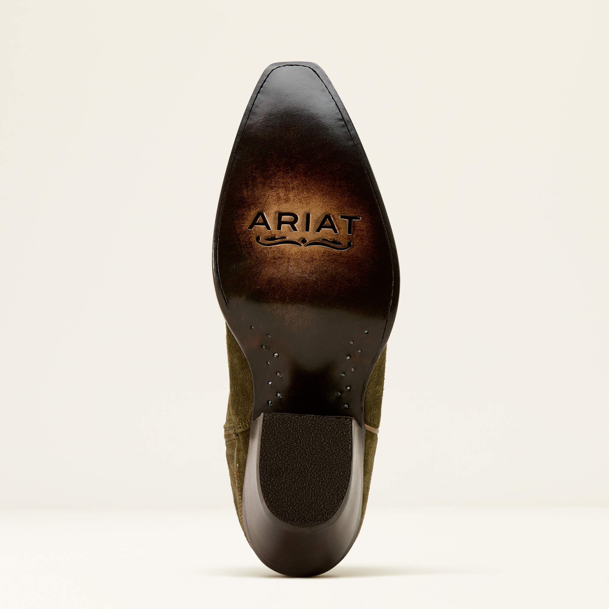 Casanova X Toe Western Boot Women - SOFT OLIVE SUEDE