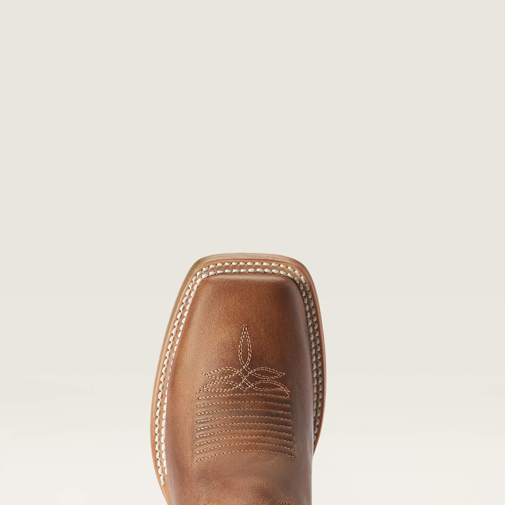 Frontier Tilly Wide Square Toe Western Boot Women - RODEO TAN