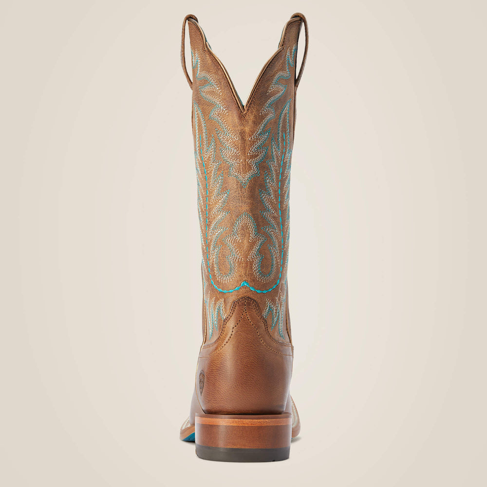 Frontier Tilly Wide Square Toe Western Boot Women - RODEO TAN