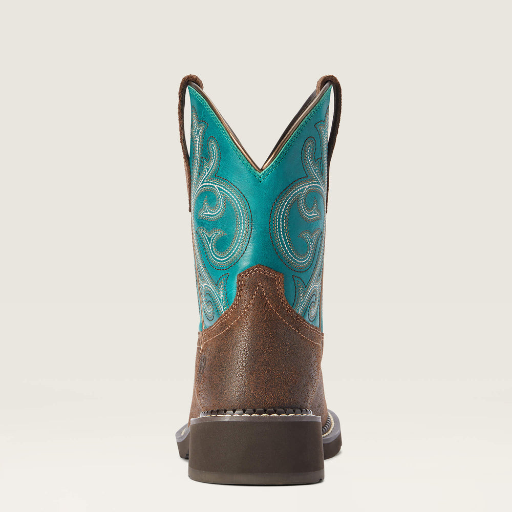 Fatbaby Heritage Western Boot Women - WORN HICKORY