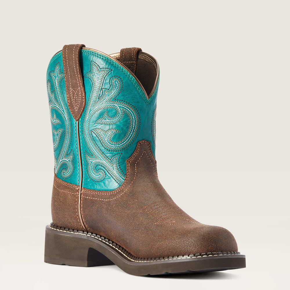 Fatbaby Heritage Western Boot Women - WORN HICKORY