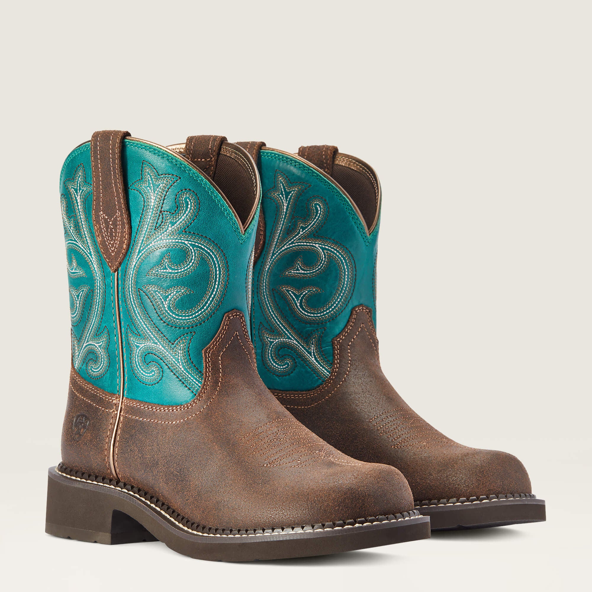 Fatbaby Heritage Western Boot Women - WORN HICKORY