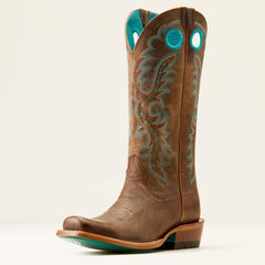 Futurity Boon Western Boot Women - PECAN BROWN