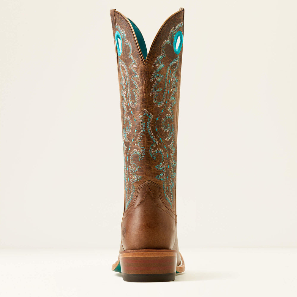Futurity Boon Western Boot Women - PECAN BROWN