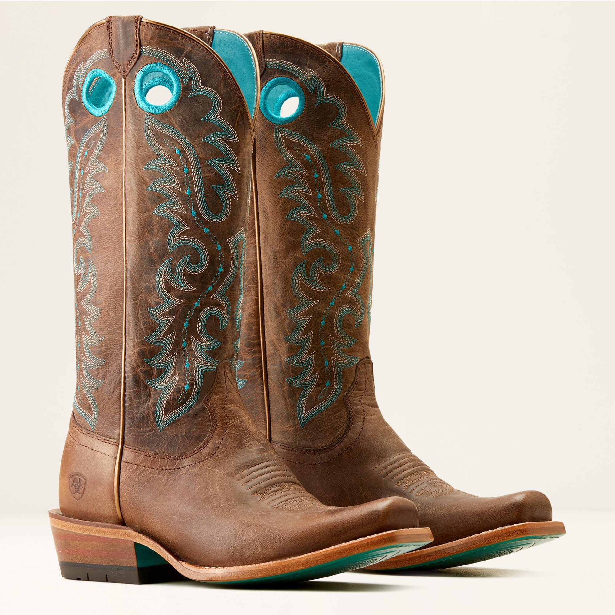 Futurity Boon Western Boot Women - PECAN BROWN