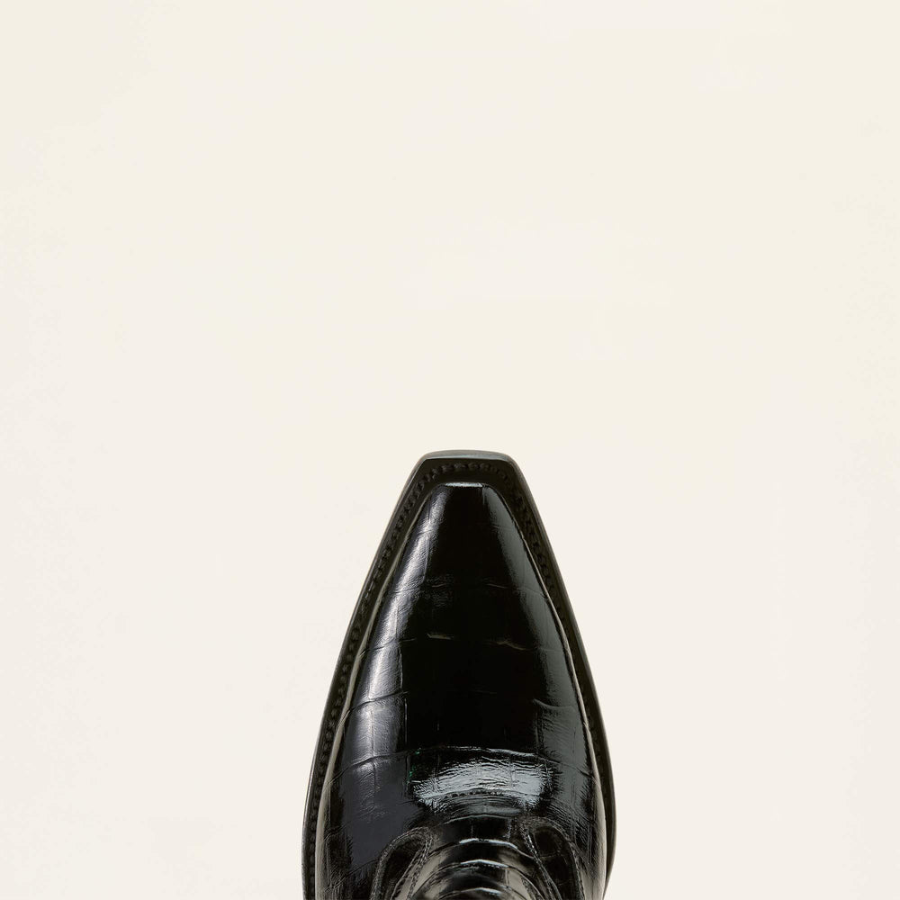 Jade X Toe Western Boot Women - LUXE CAVIAR CROC PRINT