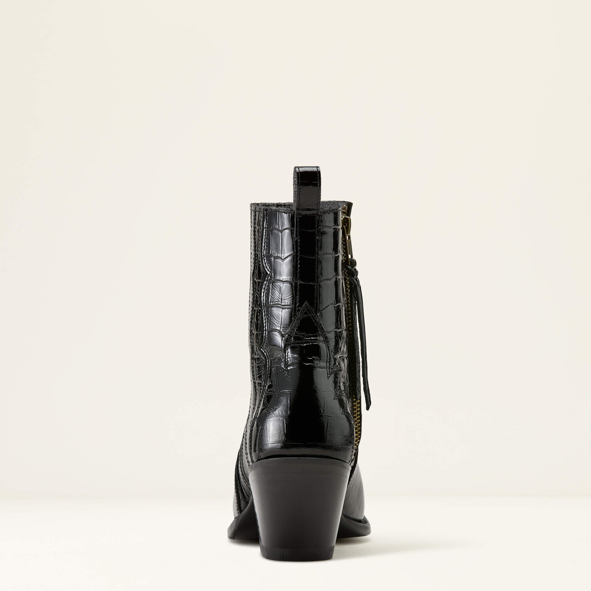 Jade X Toe Western Boot Women - LUXE CAVIAR CROC PRINT