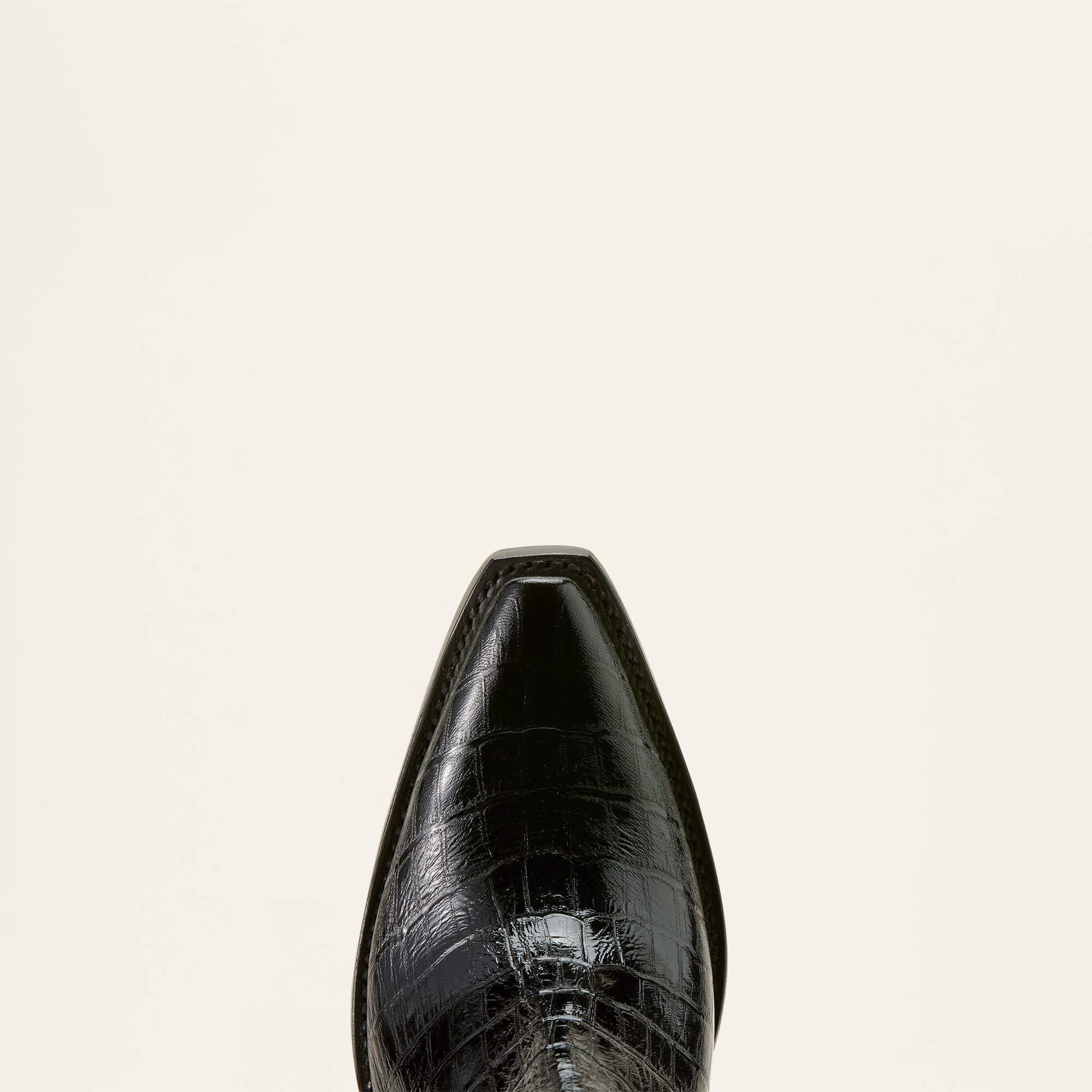 Dixon X Toe Western Boot Women - LUXE CAVIAR CROC PRINT