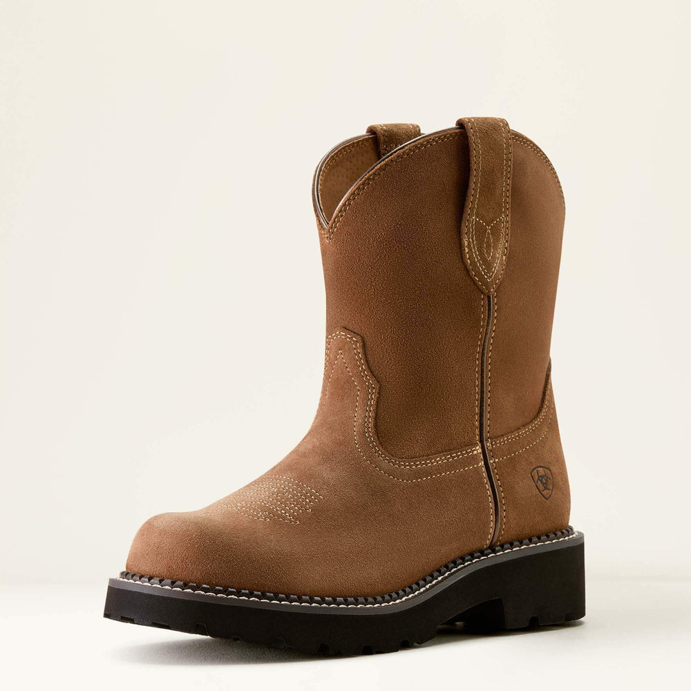 Fatbaby Slouch Western Boot Women - CRUSHED PEANUT