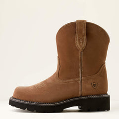 Fatbaby Slouch Western Boot Women - CRUSHED PEANUT