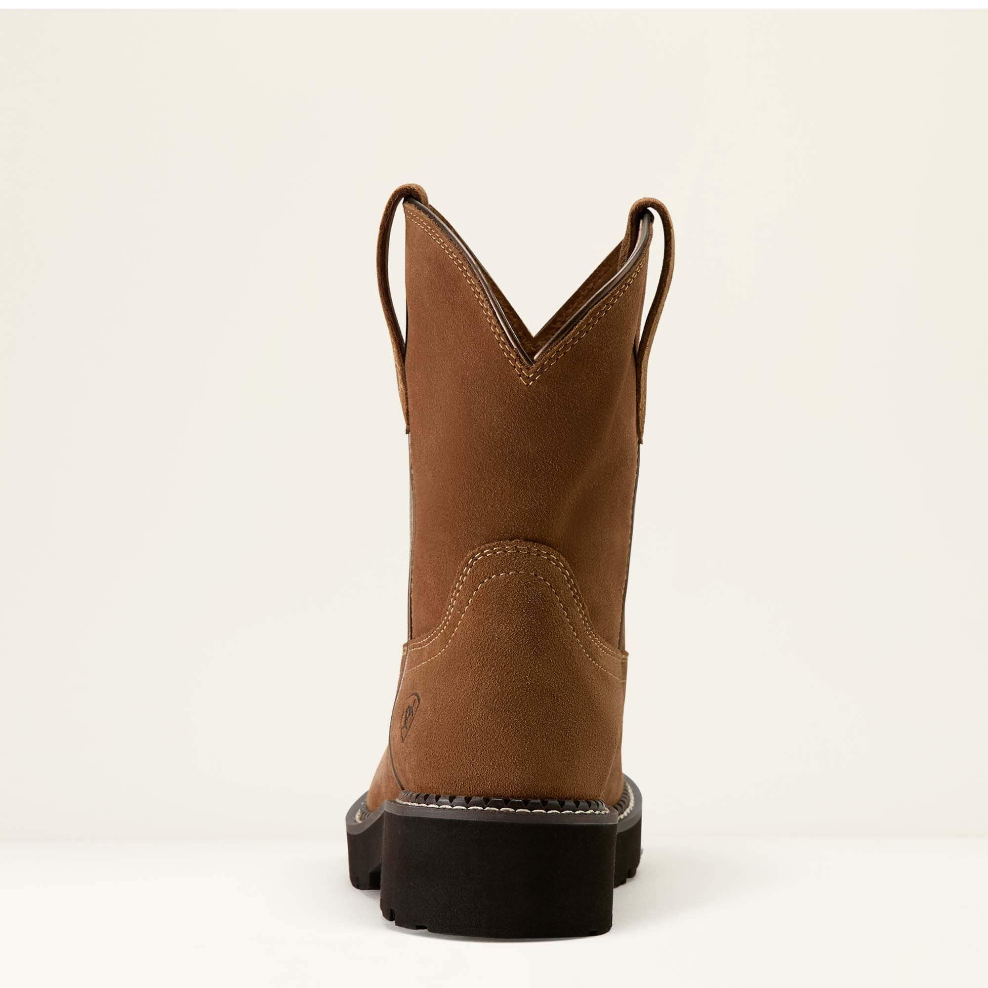 Fatbaby Slouch Western Boot Women - CRUSHED PEANUT