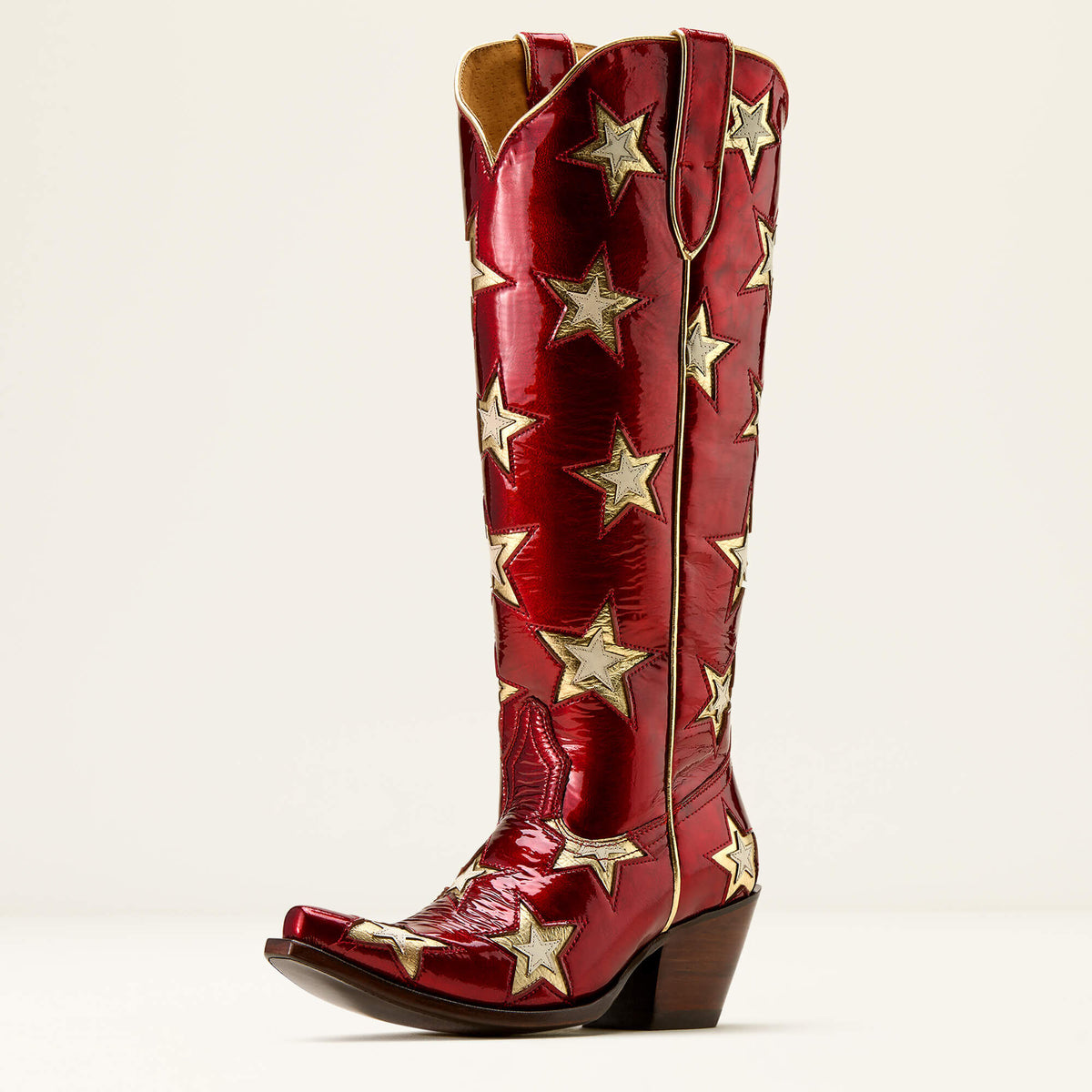 Casanova Star X Toe Western Boot Women - CHERRY HEAT