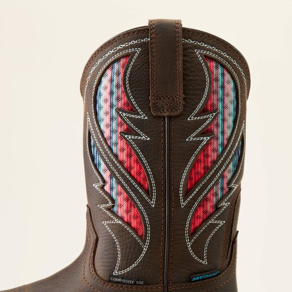 Anthem VentTEK Waterproof Composite Toe Work Boot Women - DARK CHOCOLATE/SERAPE