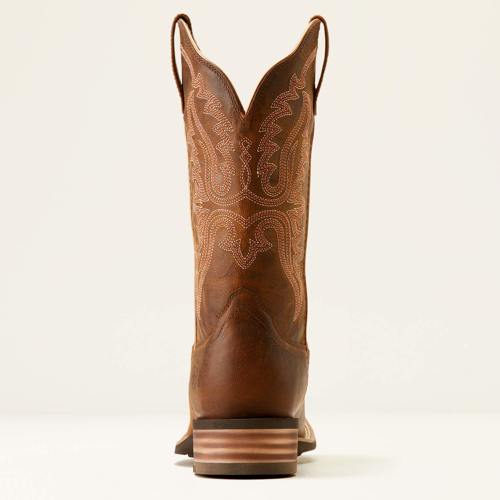 Olena Wide Square Toe Western Boot Women - SASSY BROWN